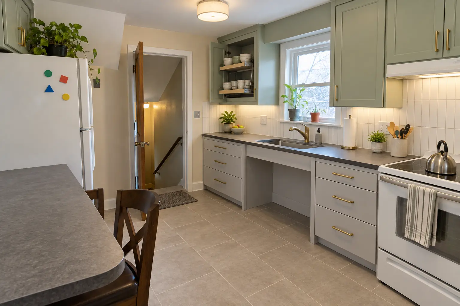 Accessible Kitchen Remodeling project near Mount Prospect, after