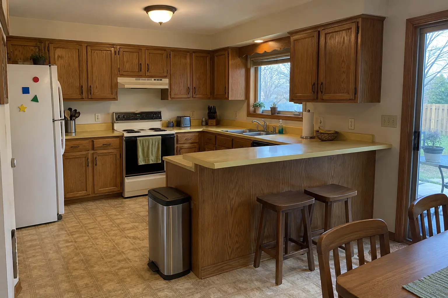 Accessible Kitchen Remodeling project near Roselle, before