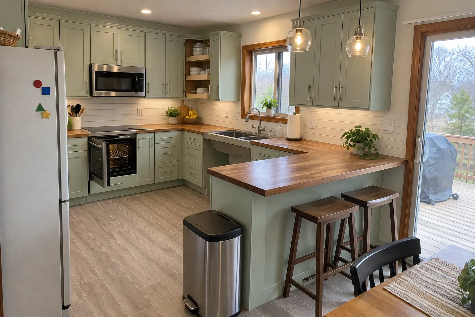 Accessible Kitchen Remodeling project near Itasca, after