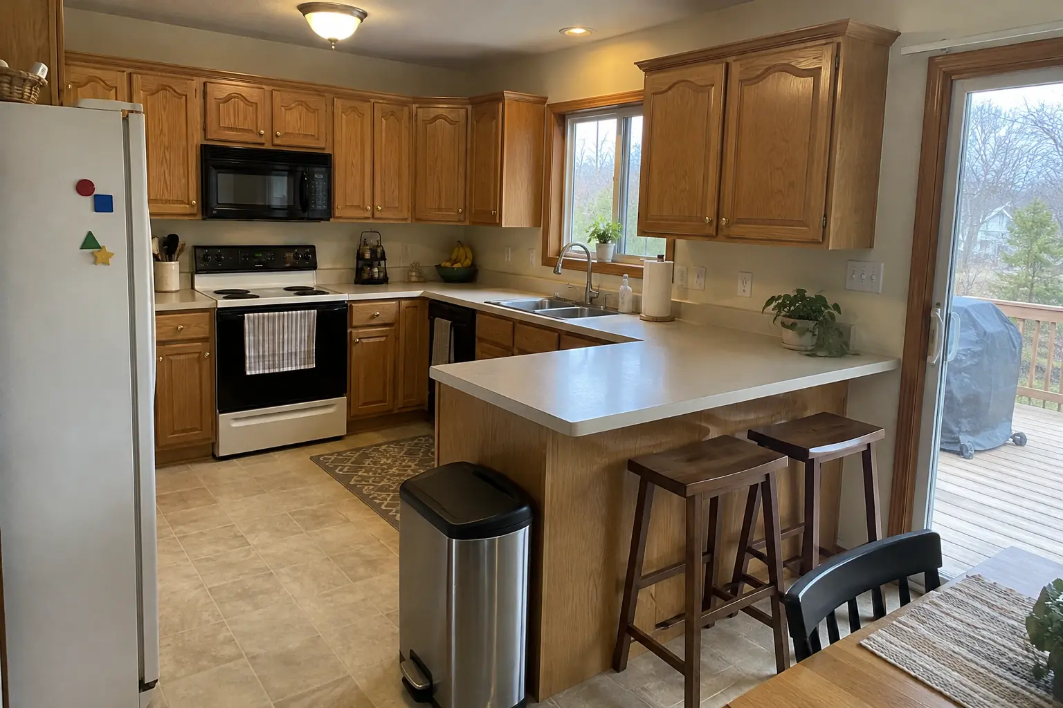 Accessible Kitchen Remodeling project near Itasca, before