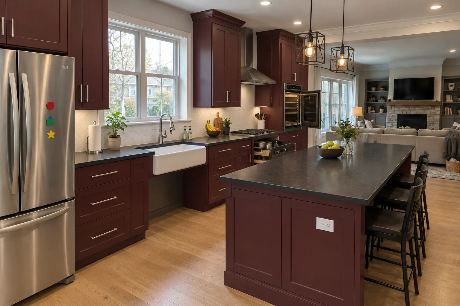 Accessible Kitchen Remodeling project near Plainfield, after