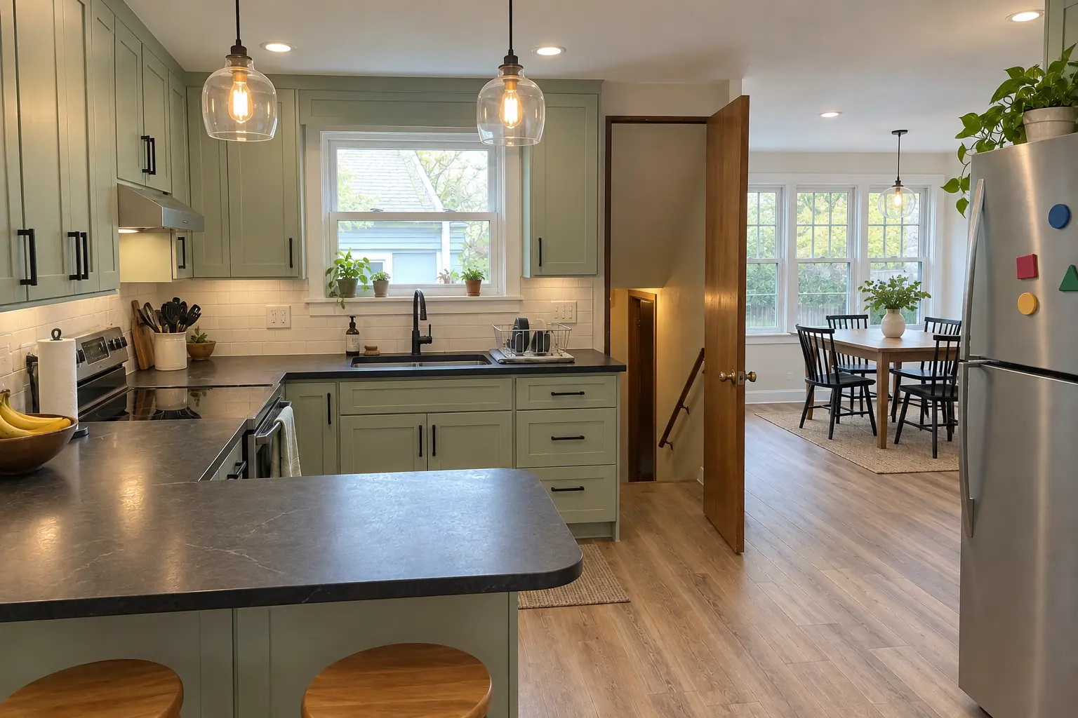 Kitchen Additions — after