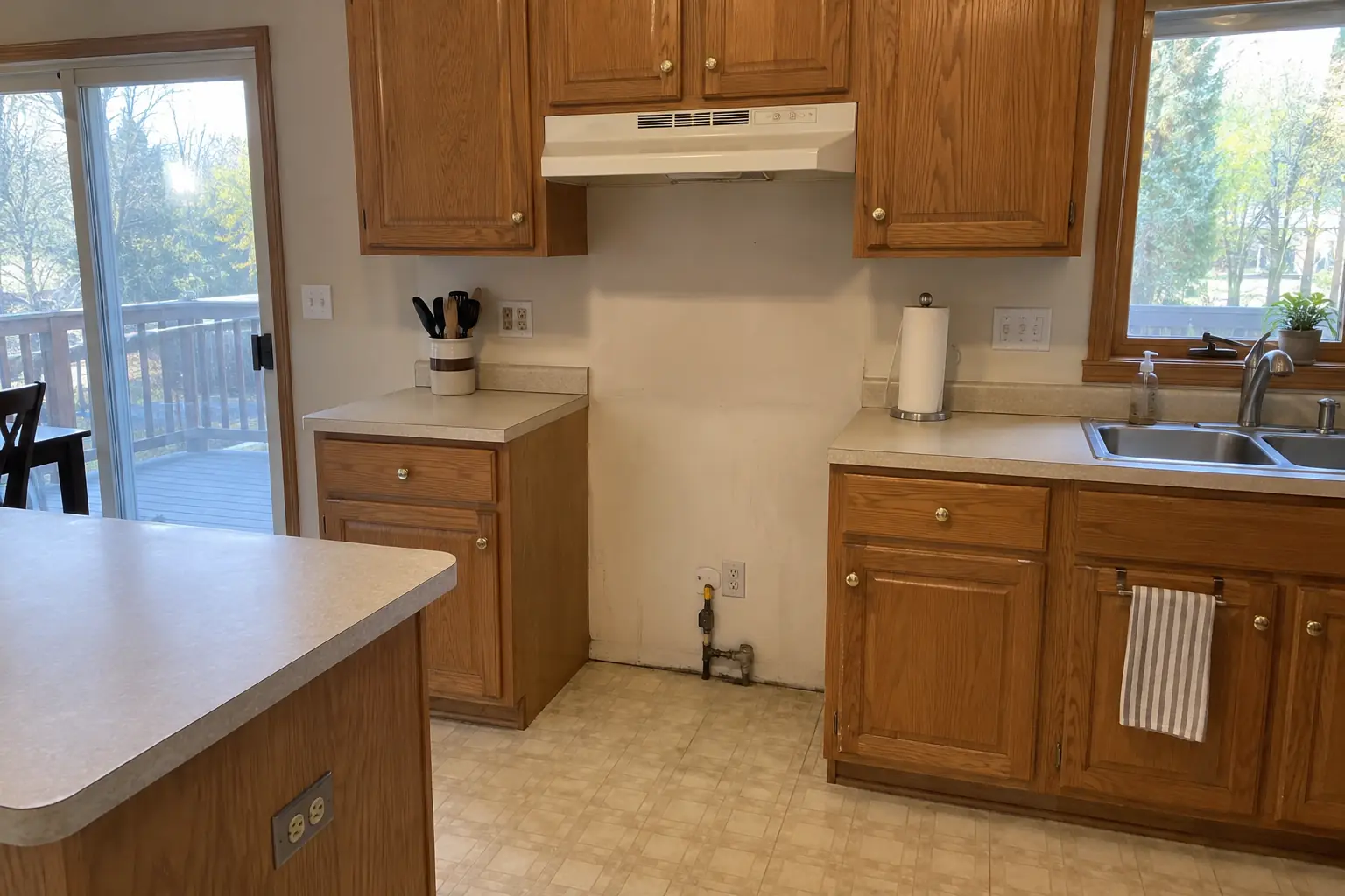 Kitchen Appliance Installation — before