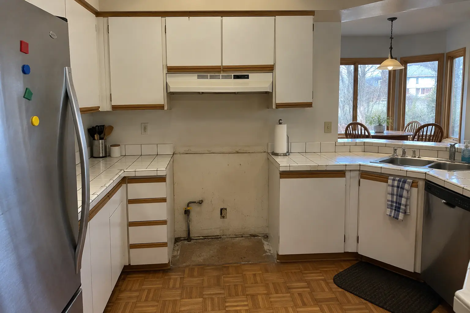 Kitchen Appliance Installation — before