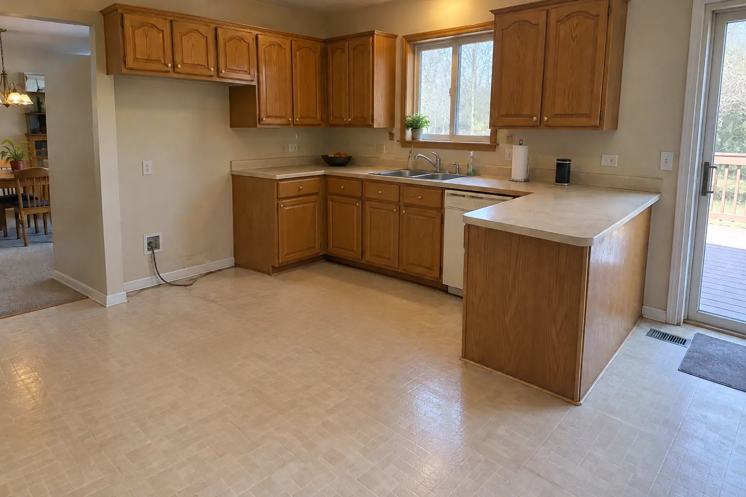 Kitchen Appliance Removal — after