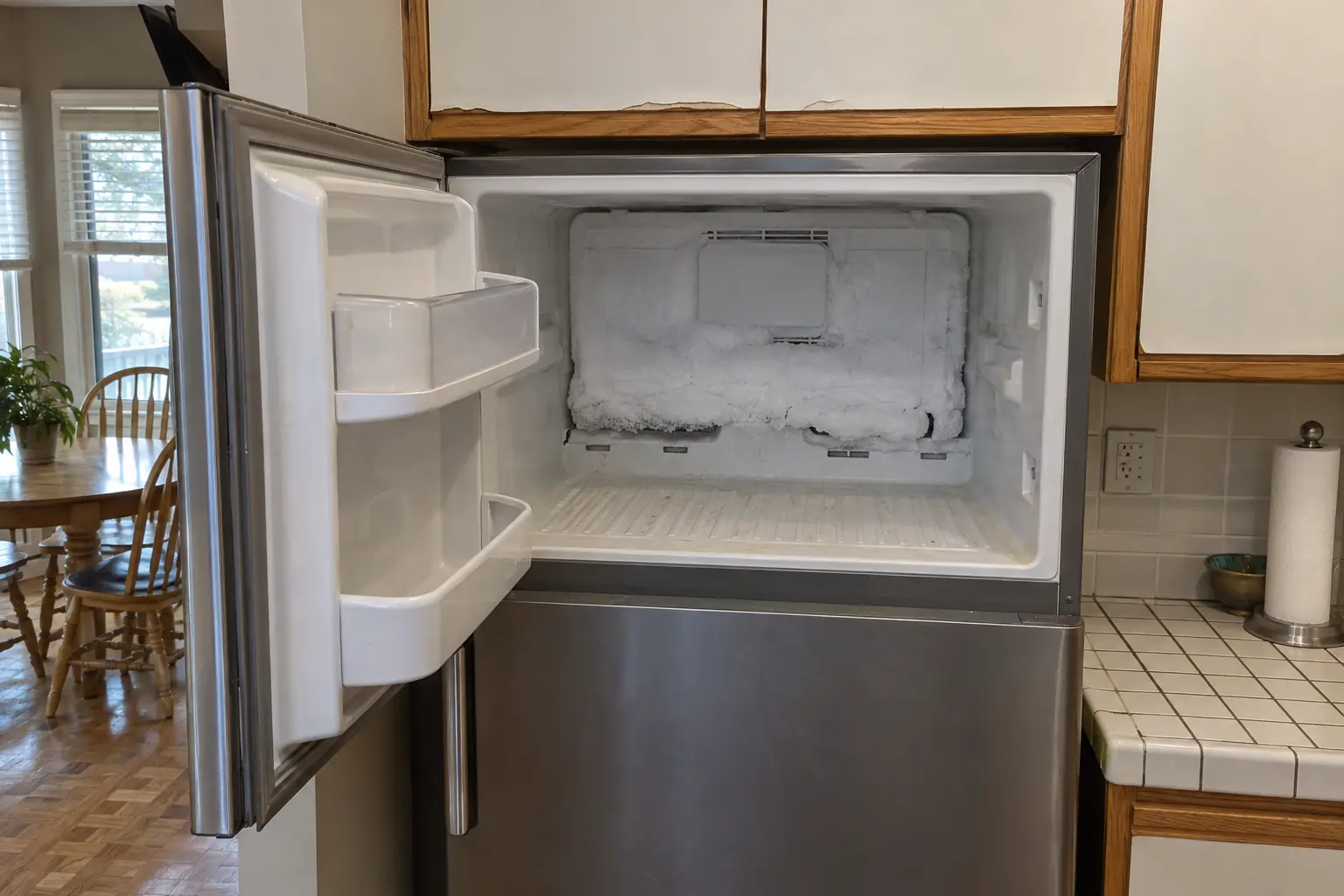 Kitchen Appliance Repair in a 1980s-1990s two-story colonial / tract house — problem