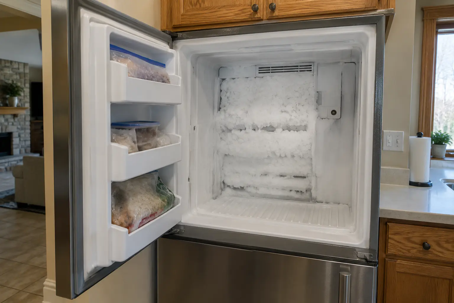 Kitchen Appliance Repair in a 1980s-1990s two-story colonial / tract house — problem