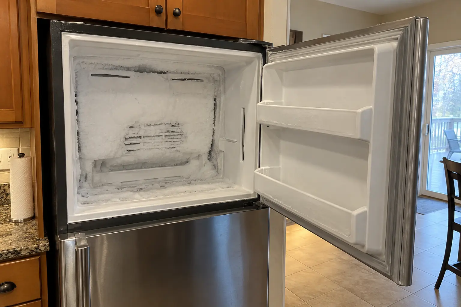 Kitchen Appliance Repair in a 2000s new construction — problem