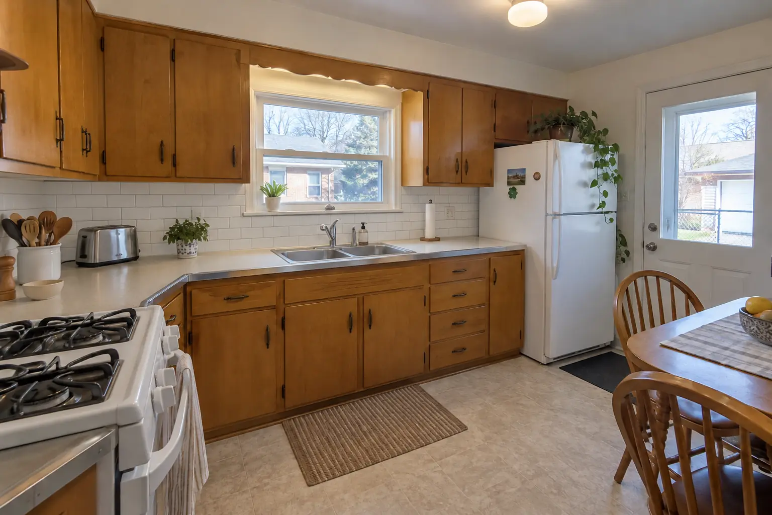 Kitchen Backsplash Installation — after