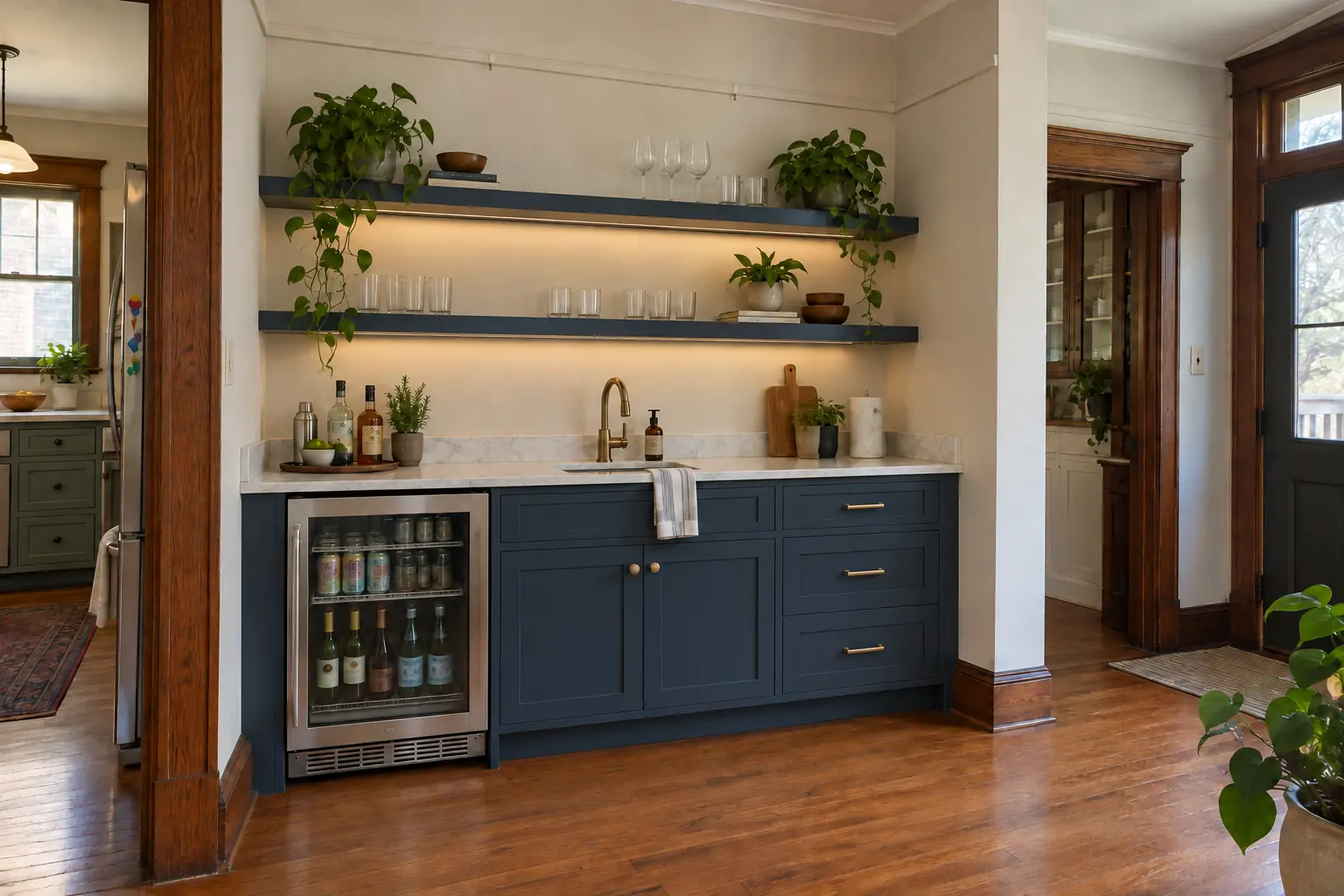 Home Bars & Coffee Stations — after