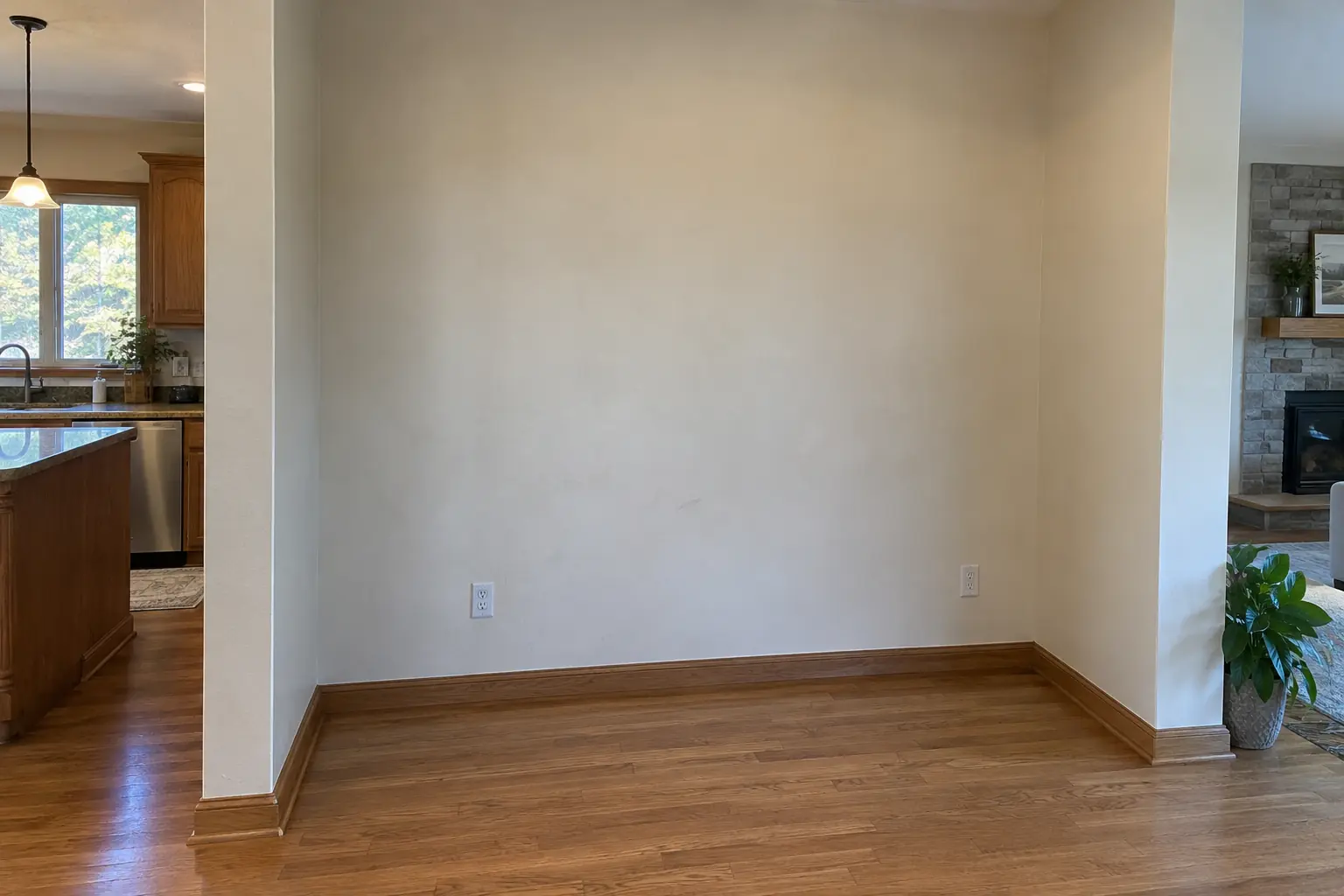 Home Bars & Coffee Stations project in Carol Stream, before