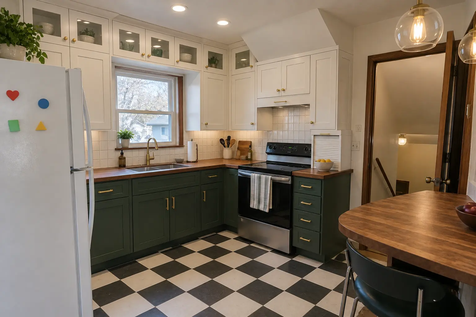Custom Kitchen Cabinets project near Des Plaines, after