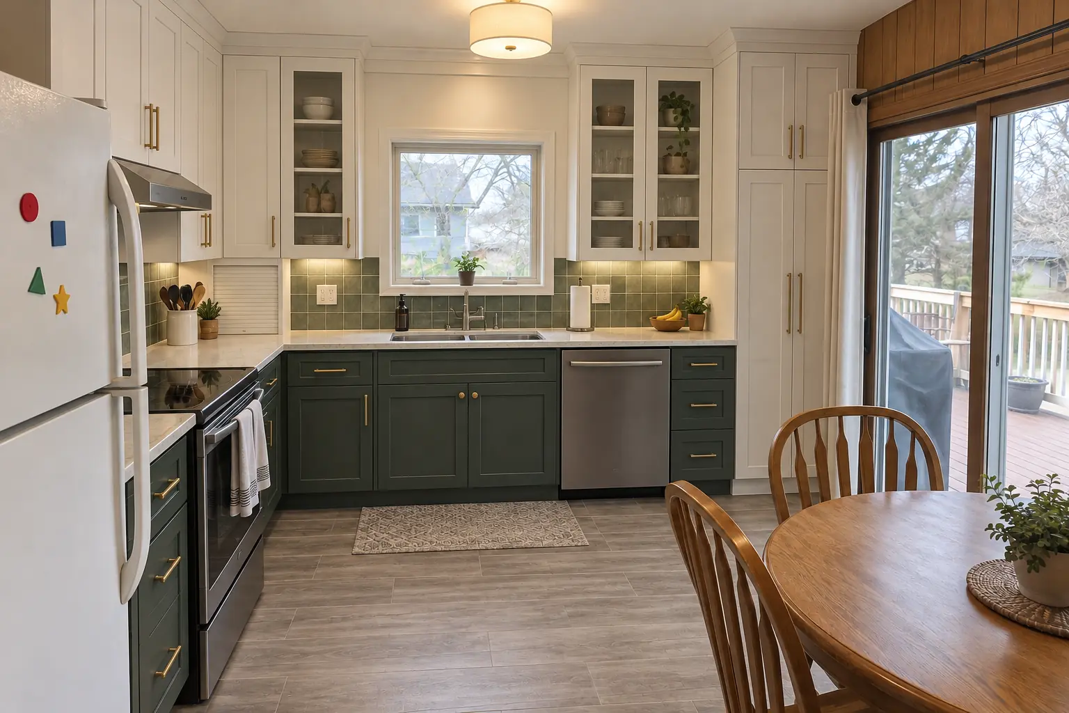 Custom Kitchen Cabinets — after
