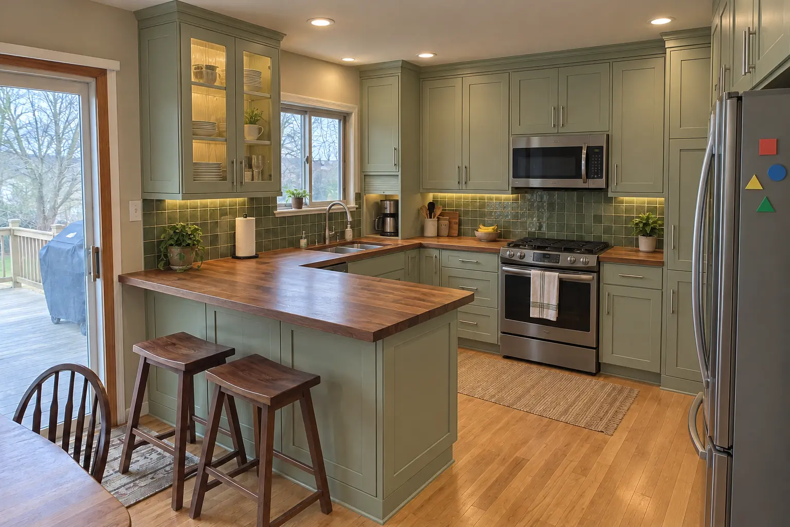 Custom Kitchen Cabinets