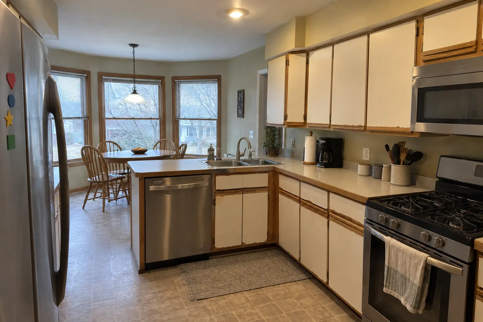 Custom Kitchen Cabinets project near Wheaton, before