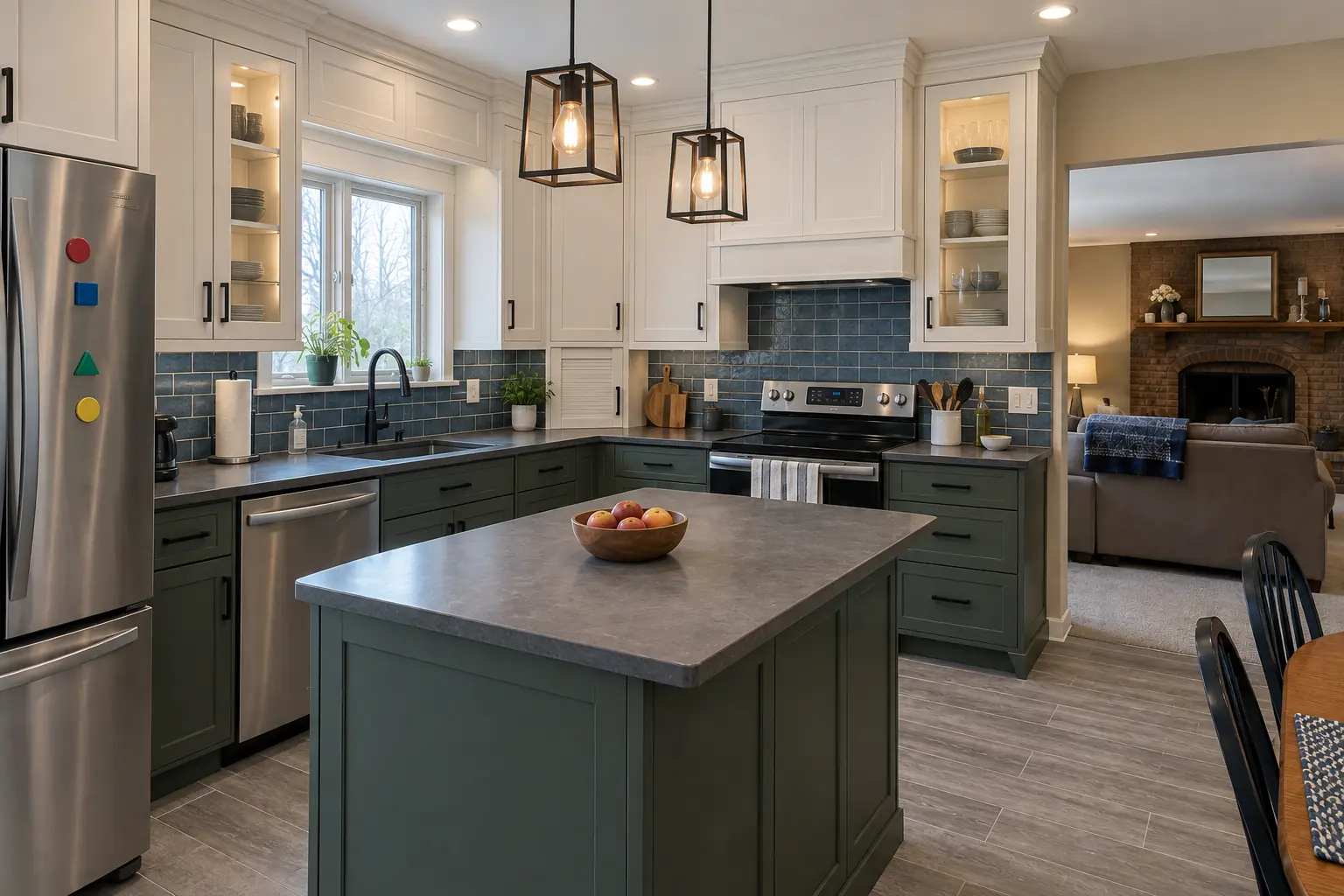 Custom Kitchen Cabinets — after
