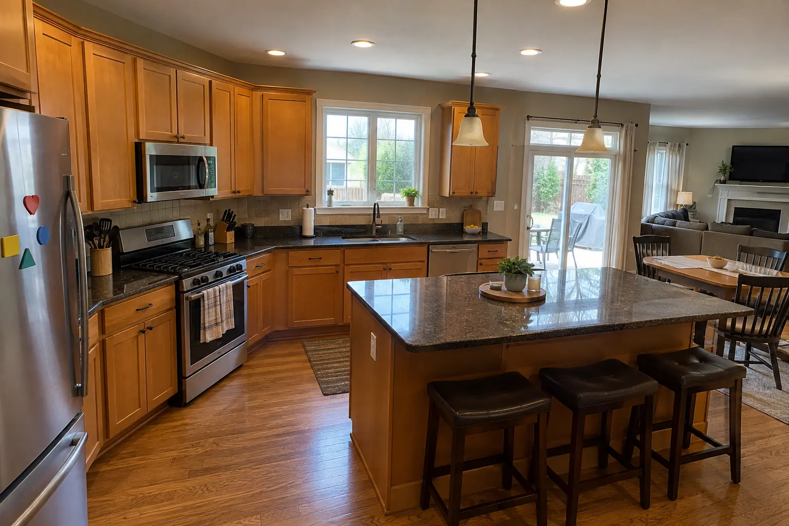 Custom Kitchen Cabinets project near Plainfield, before