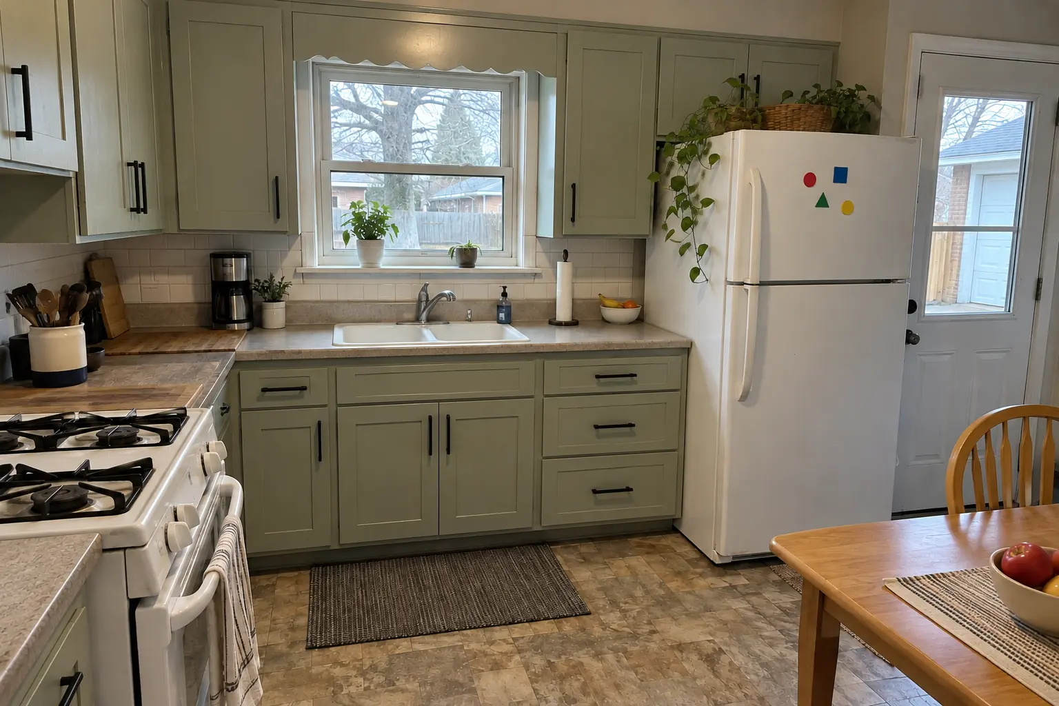 Cabinet Door & Drawer Front Replacement project near Mount Prospect, after