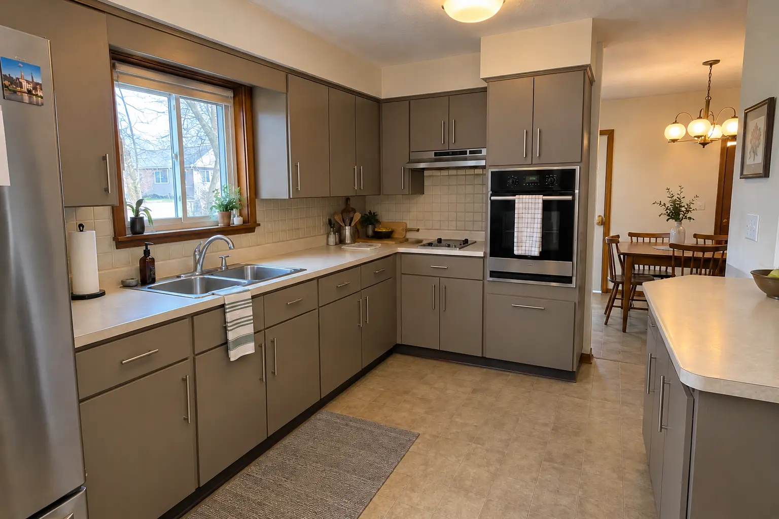 Cabinet Door & Drawer Front Replacement project near Highland Park, after