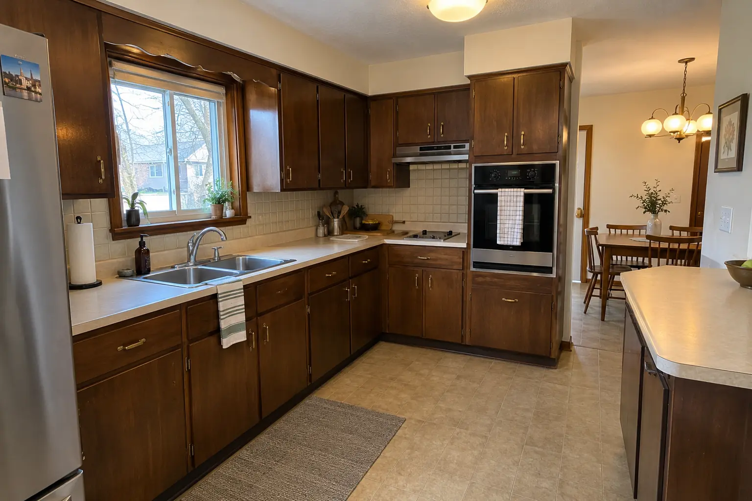 Cabinet Door & Drawer Front Replacement project near Highland Park, before