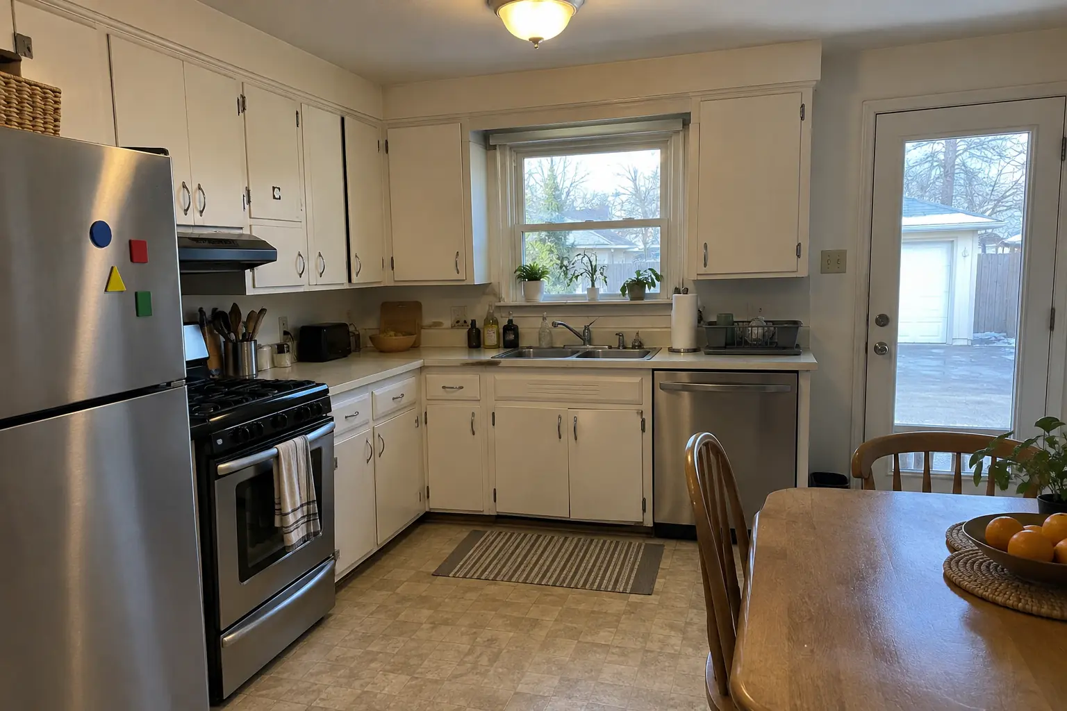 Kitchen Cabinet Services project in Downers Grove, before