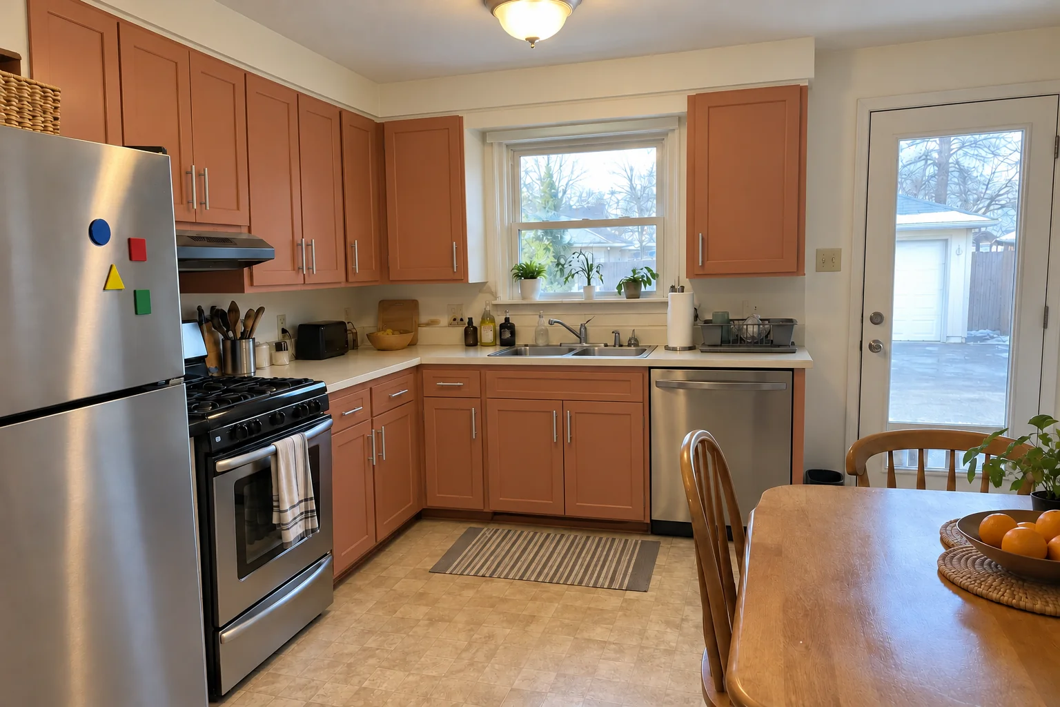 Kitchen Cabinet Services project in Glenview, after