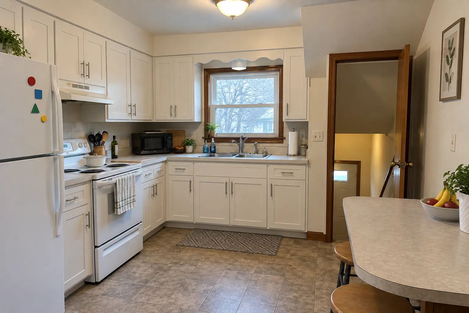 Kitchen Cabinet Services project in Glen Ellyn, after