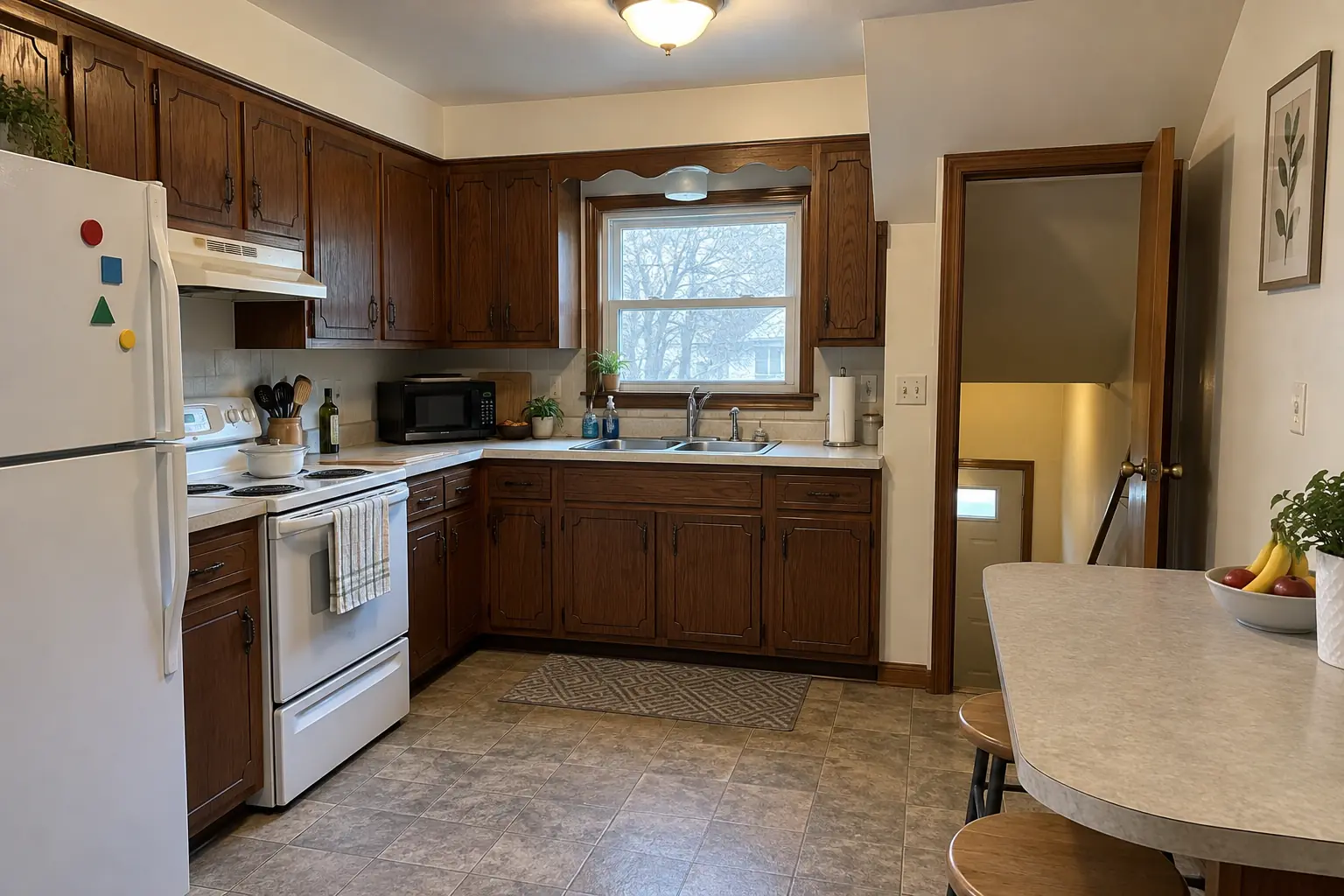 Kitchen Cabinet Services project in Glen Ellyn, before