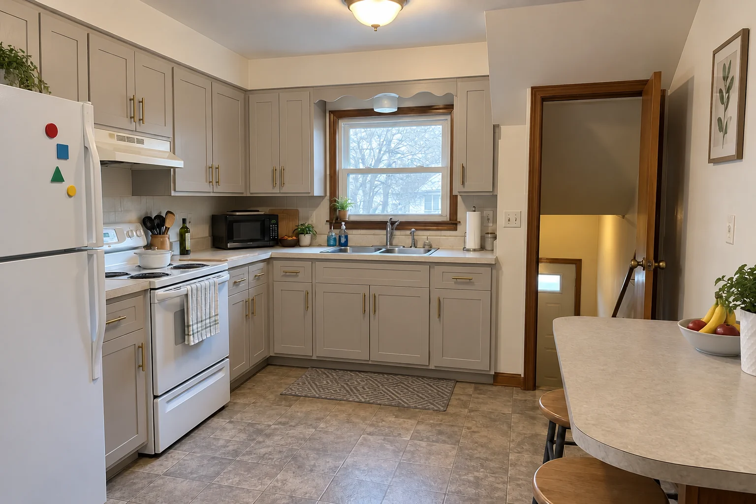 Kitchen Cabinet Services project in Wood Dale, after
