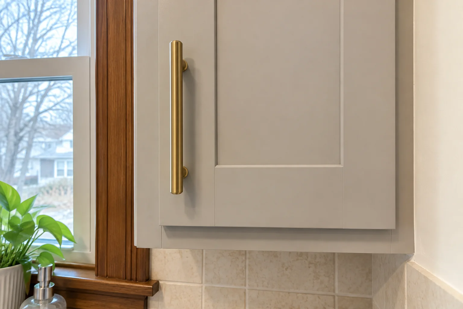Kitchen Cabinet Services in a postwar ranch / cape cod / bi-level — detail