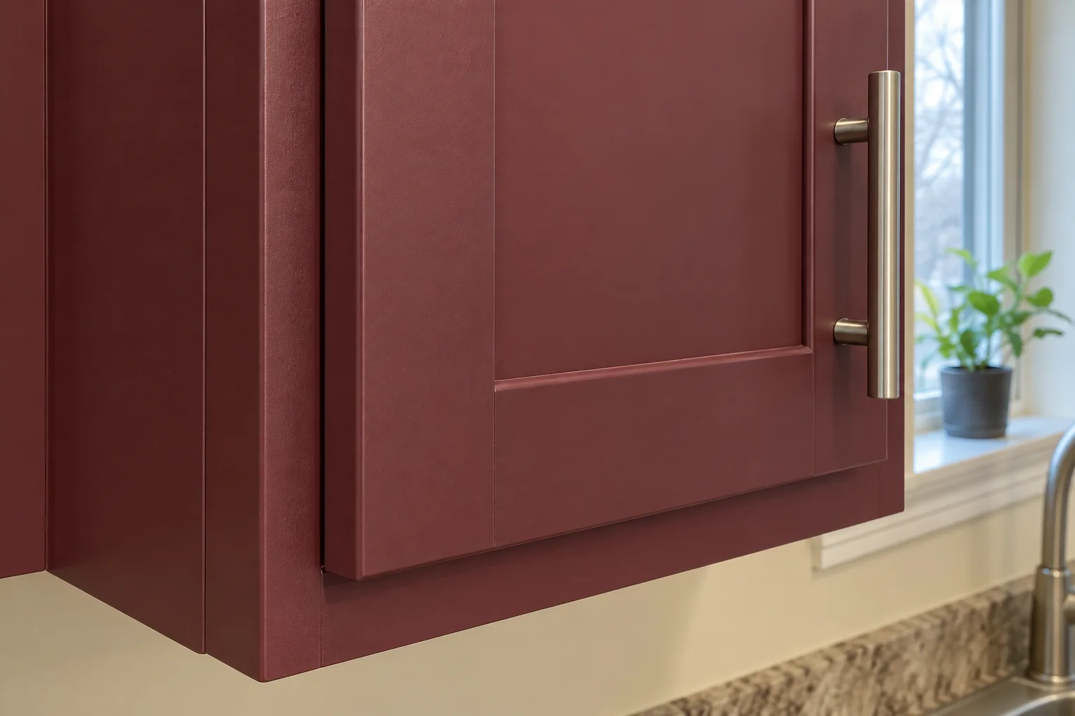 Kitchen Cabinet Services in a 1970s split-level / raised ranch / tract — detail