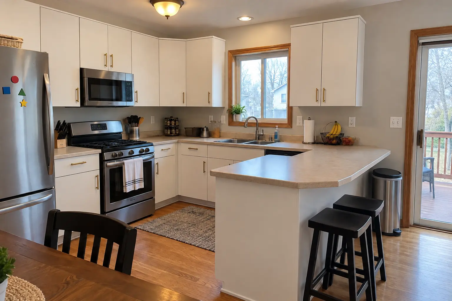Kitchen Cabinet Services — after