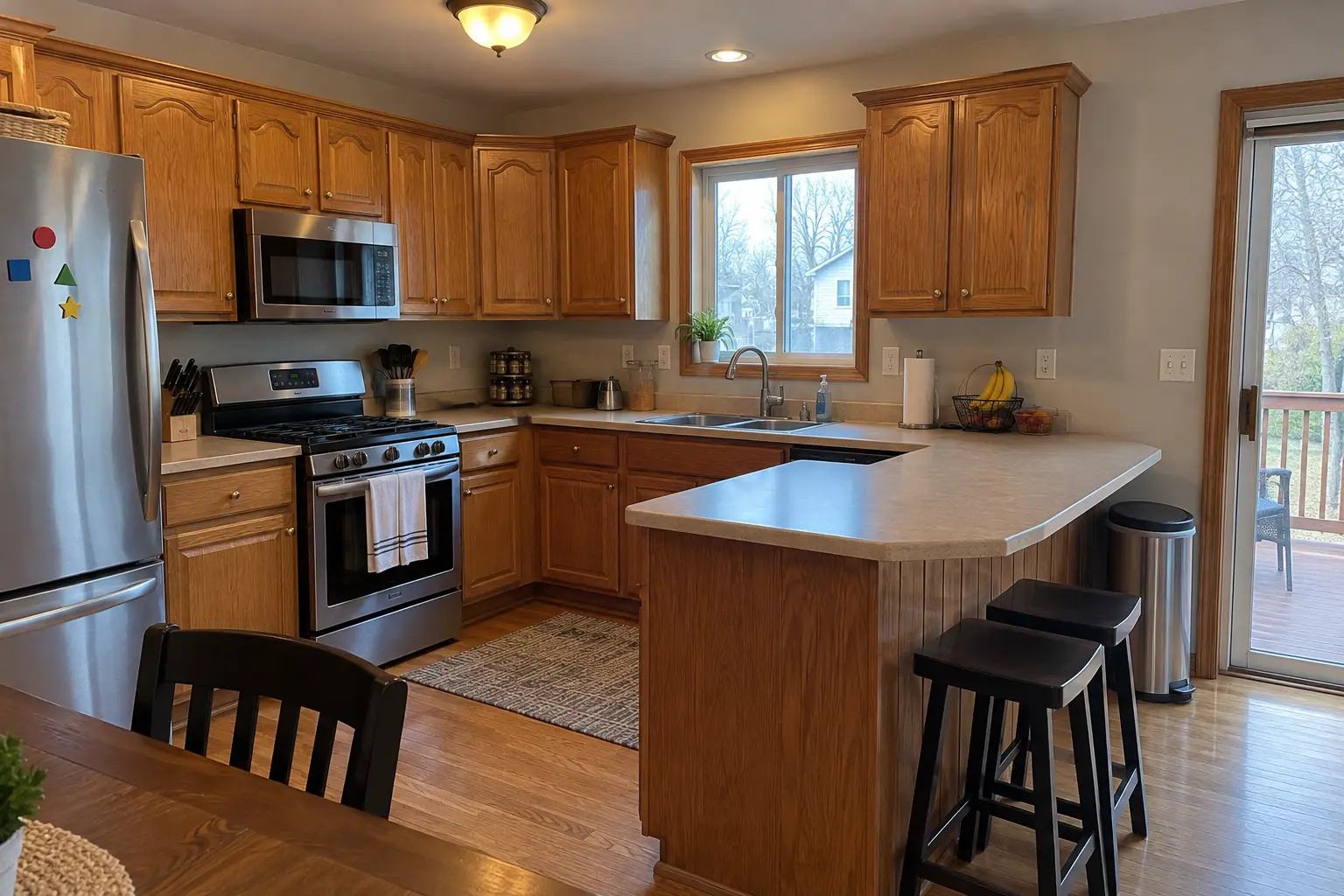 Kitchen Cabinet Services — before