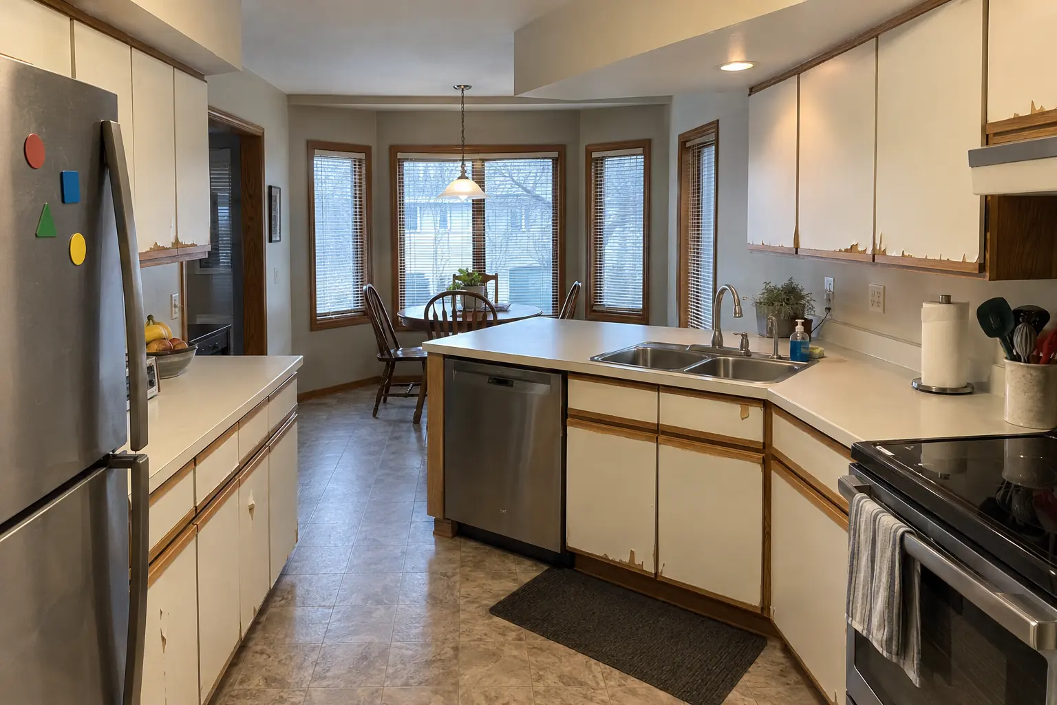 Kitchen Cabinet Services — before