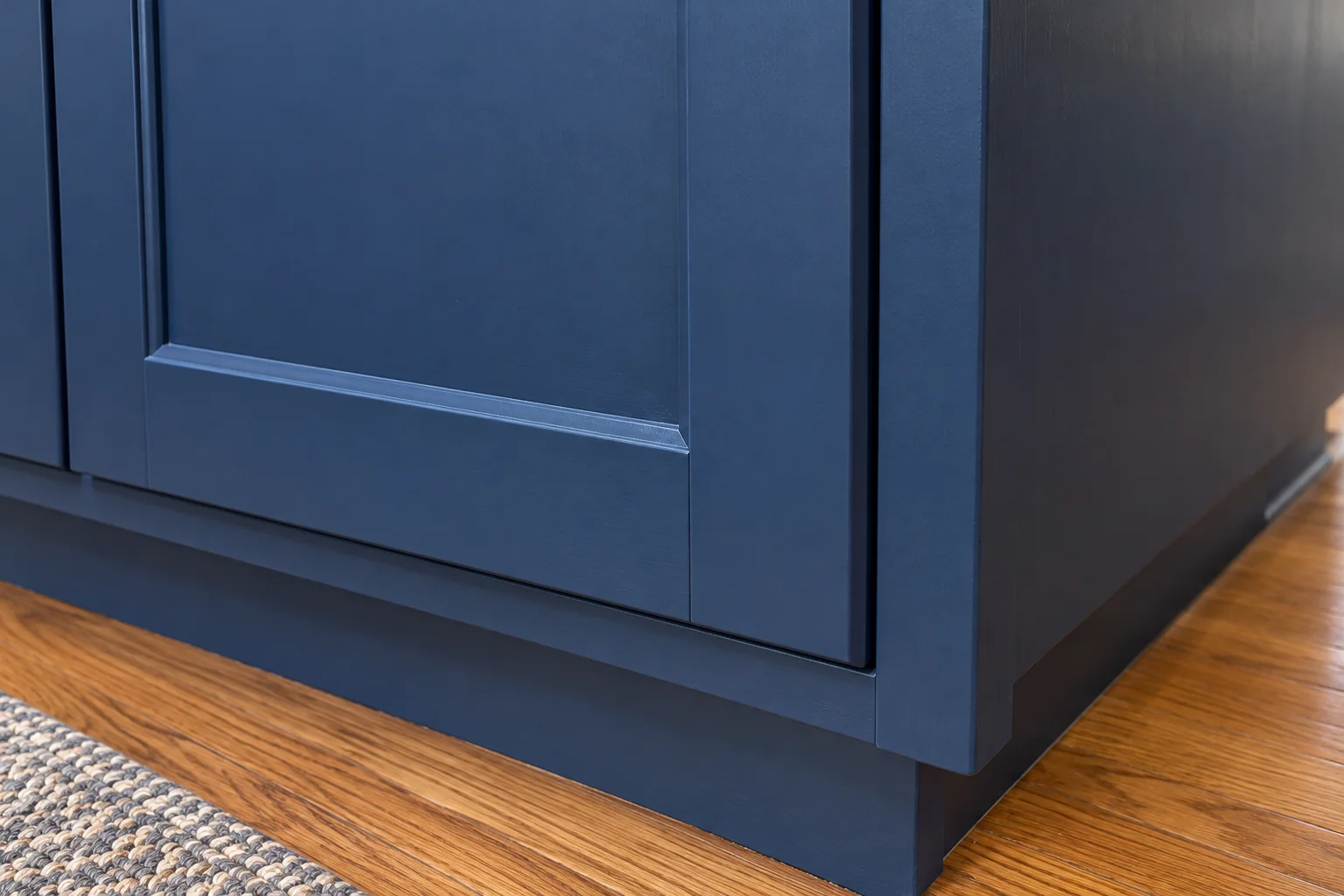 Kitchen Cabinet Services in a 1980s-1990s two-story colonial / tract house — detail