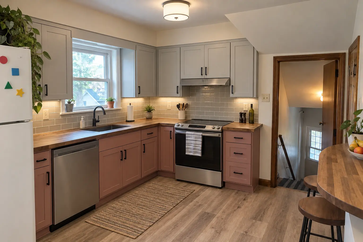 Kitchen Cabinet Installation & Replacement project near Addison, after