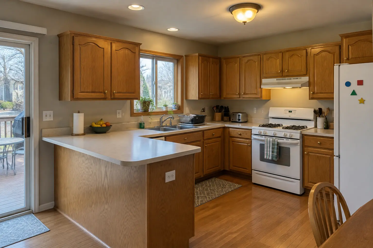 Kitchen Cabinet Installation & Replacement project near Elgin, before
