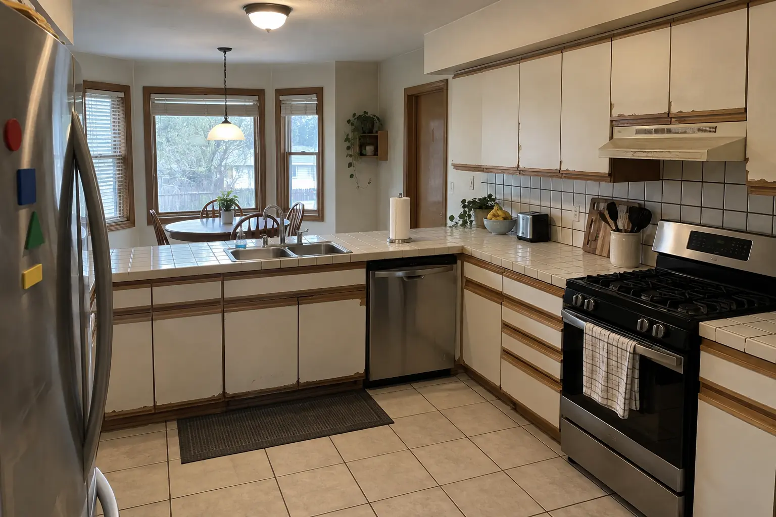 Kitchen Cabinet Installation & Replacement — before