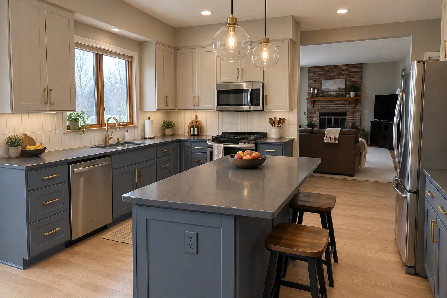 Kitchen Cabinet Installation & Replacement — after