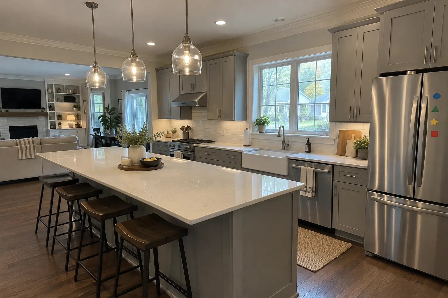 Kitchen Cabinet Installation & Replacement project near Plainfield, before