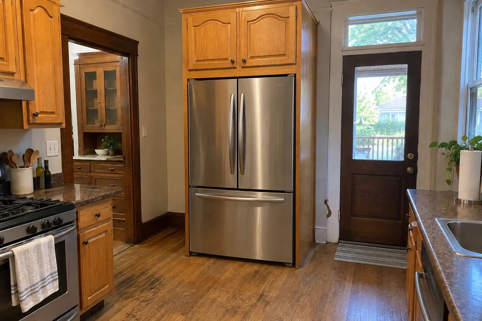 Kitchen Cabinet Modification project in Berwyn