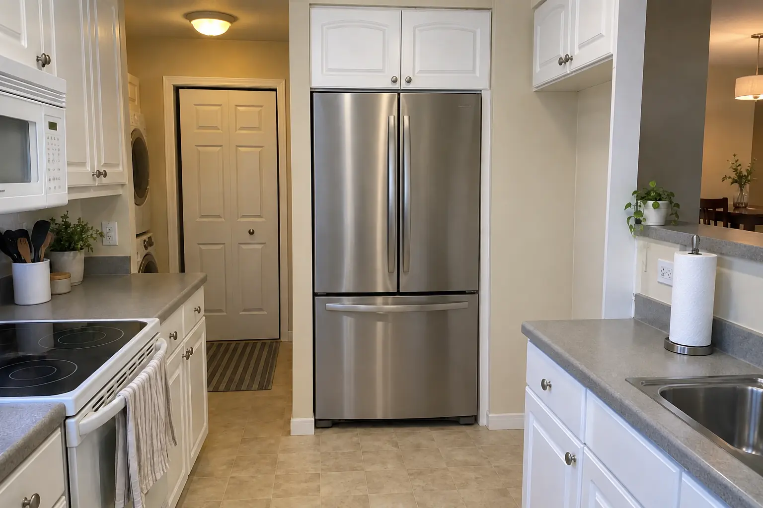 Kitchen Cabinet Modification project in Mount Prospect