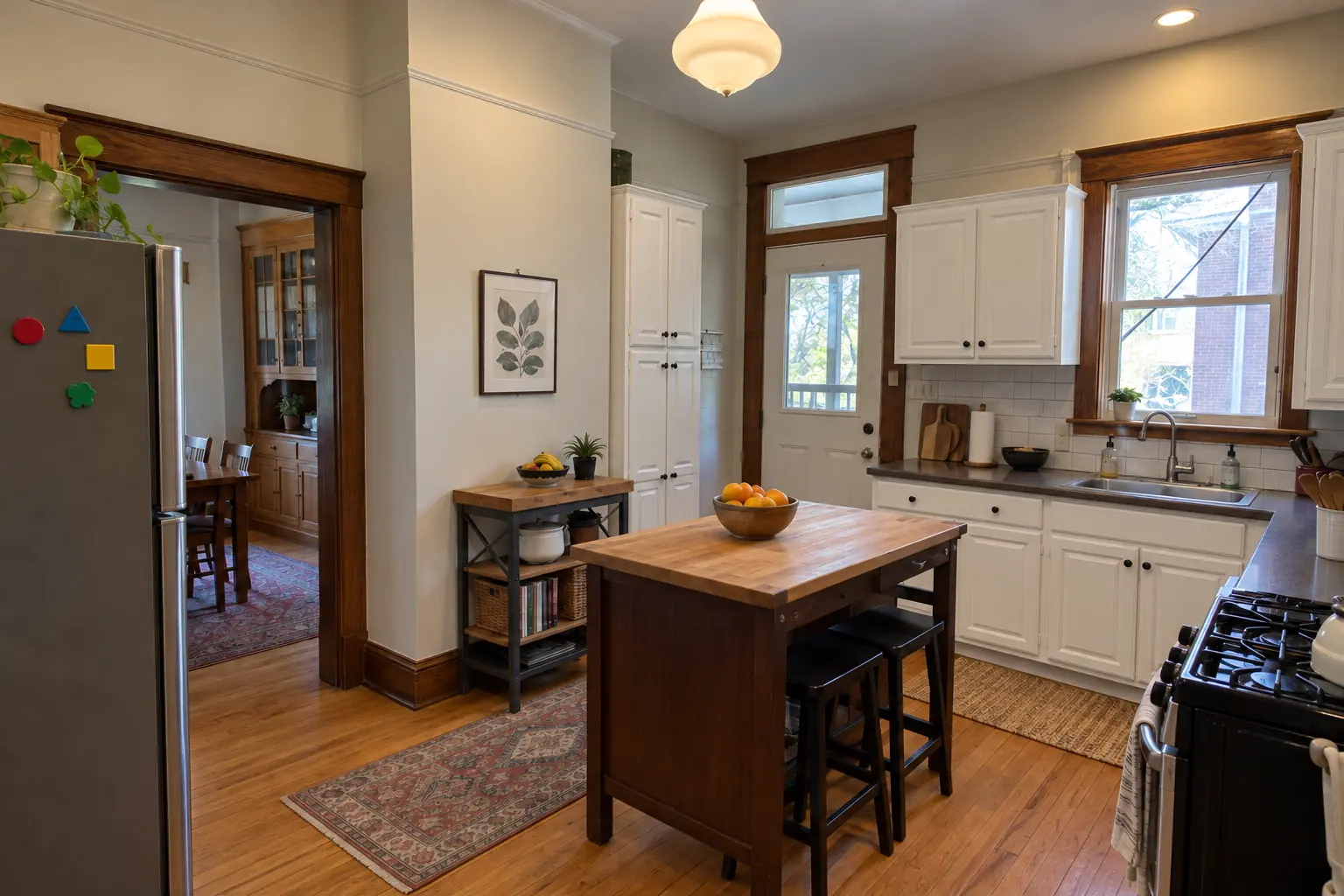 Kitchen Cabinet Painting project in Berwyn