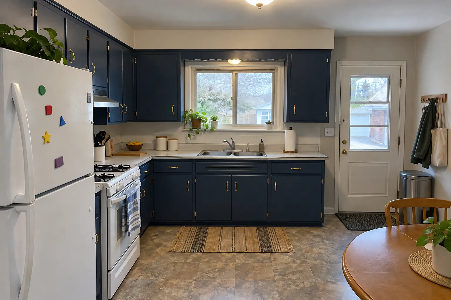 Kitchen Cabinet Painting project in Addison