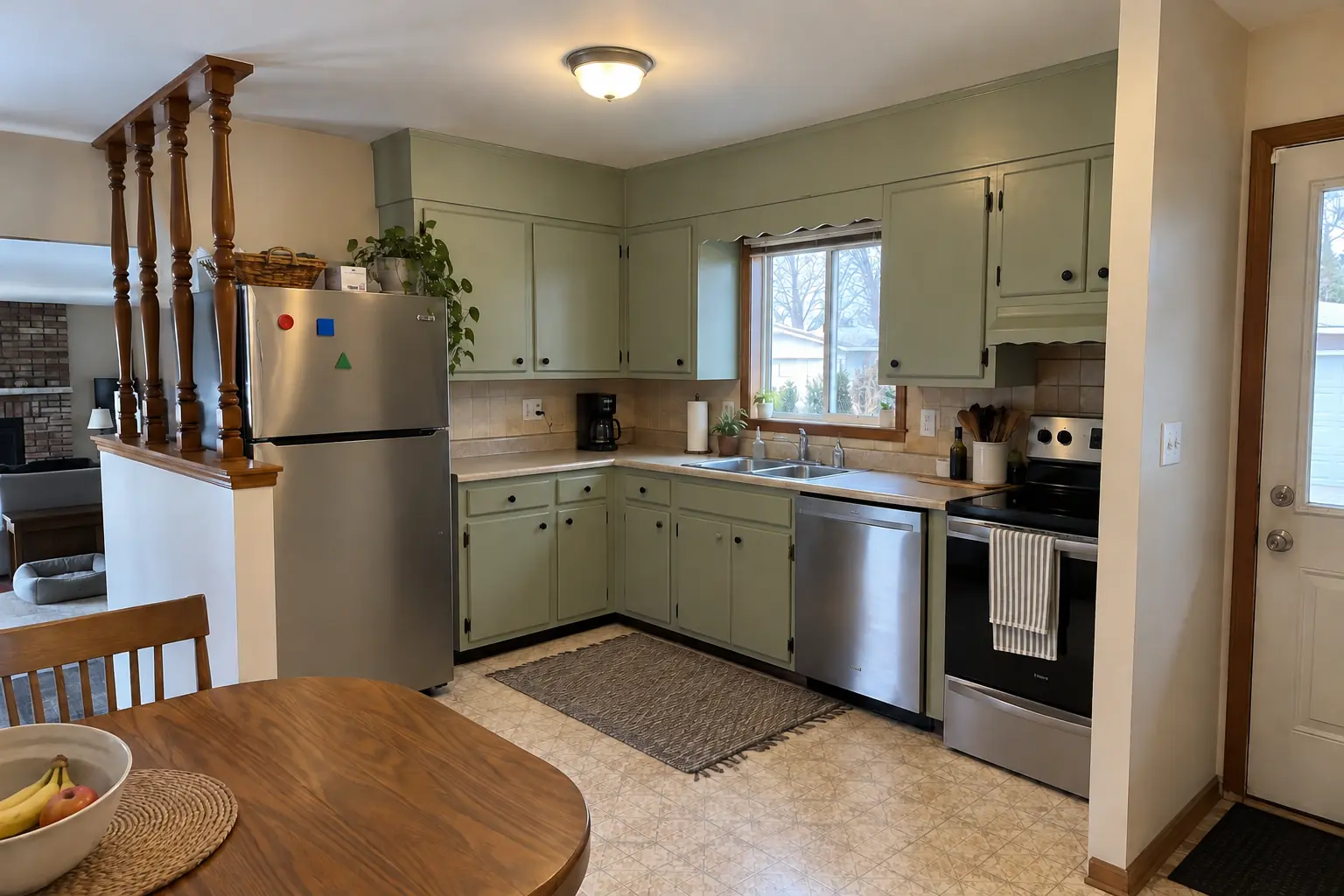 Kitchen Cabinet Painting project in Hanover Park