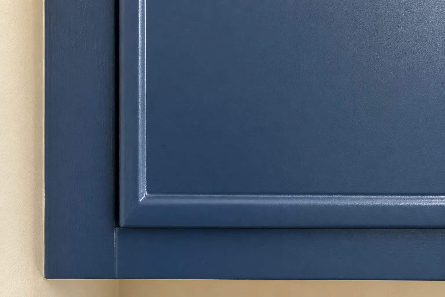 Kitchen Cabinet Painting in a 1970s split-level / raised ranch / tract — detail