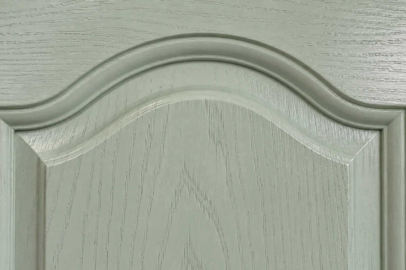 Kitchen Cabinet Painting in a 1980s-1990s two-story colonial / tract house — detail