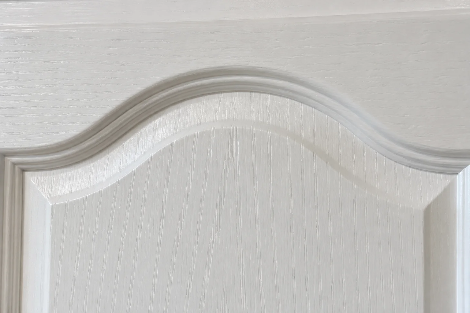 Kitchen Cabinet Painting in a 1980s-1990s two-story colonial / tract house — detail