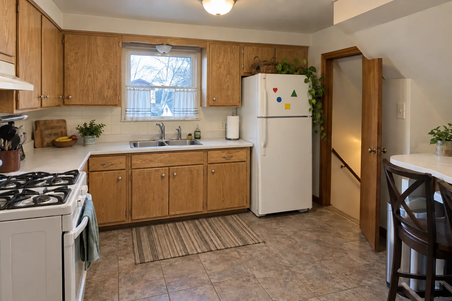 Cabinet Refinishing & Staining — after