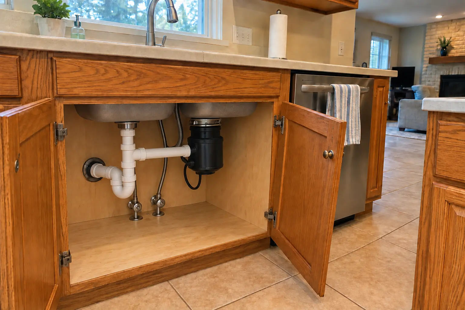 Kitchen Cabinet & Drawer Repair — after